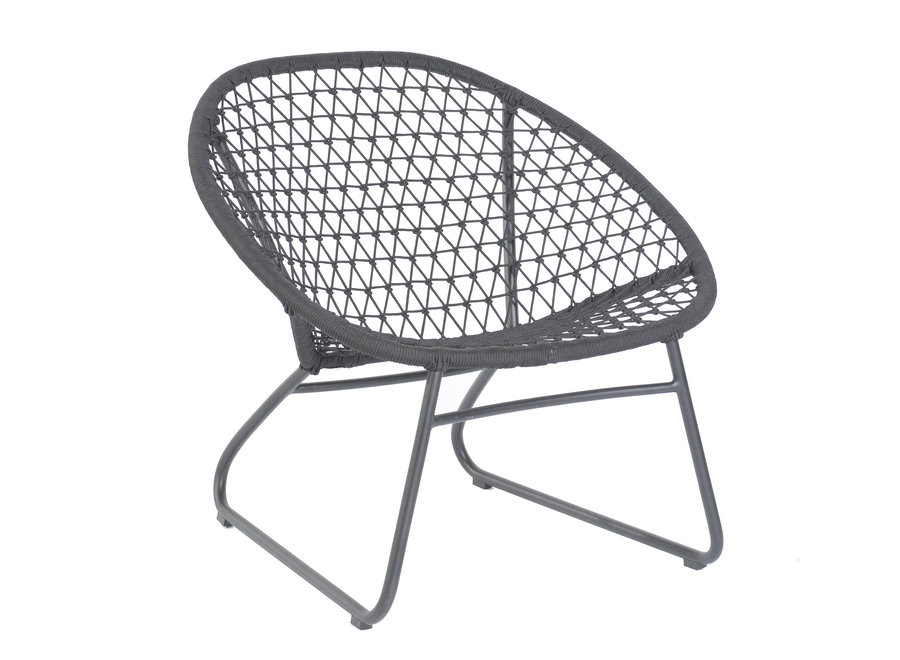 Lounge chair 'Bella' - Lava