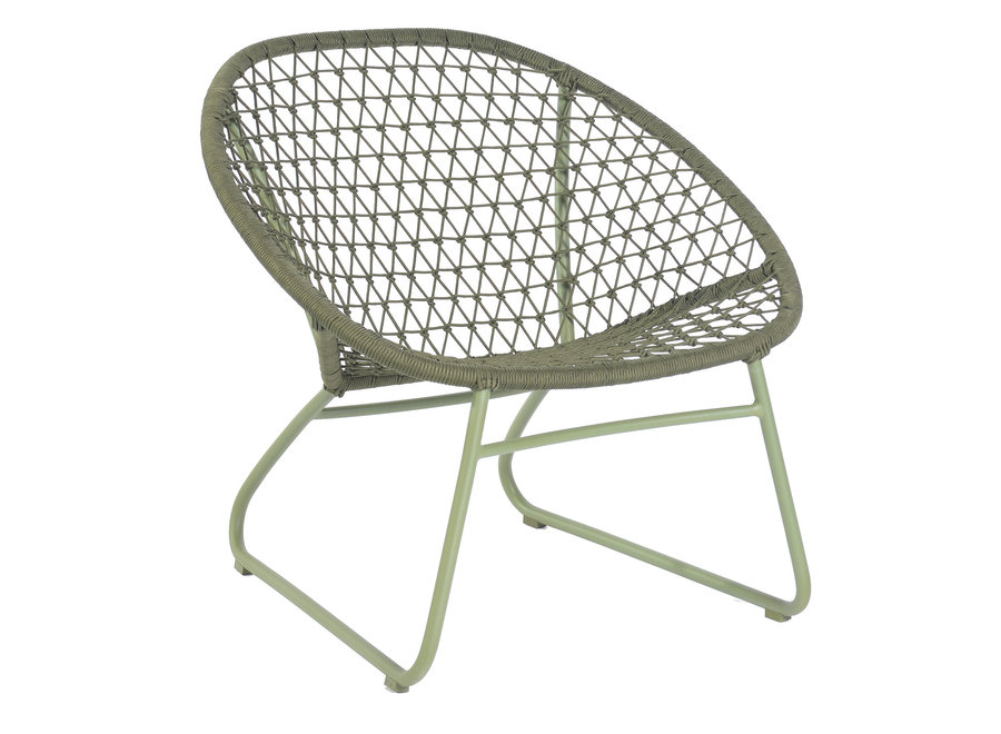 Lounge chair 'Bella' - Moss