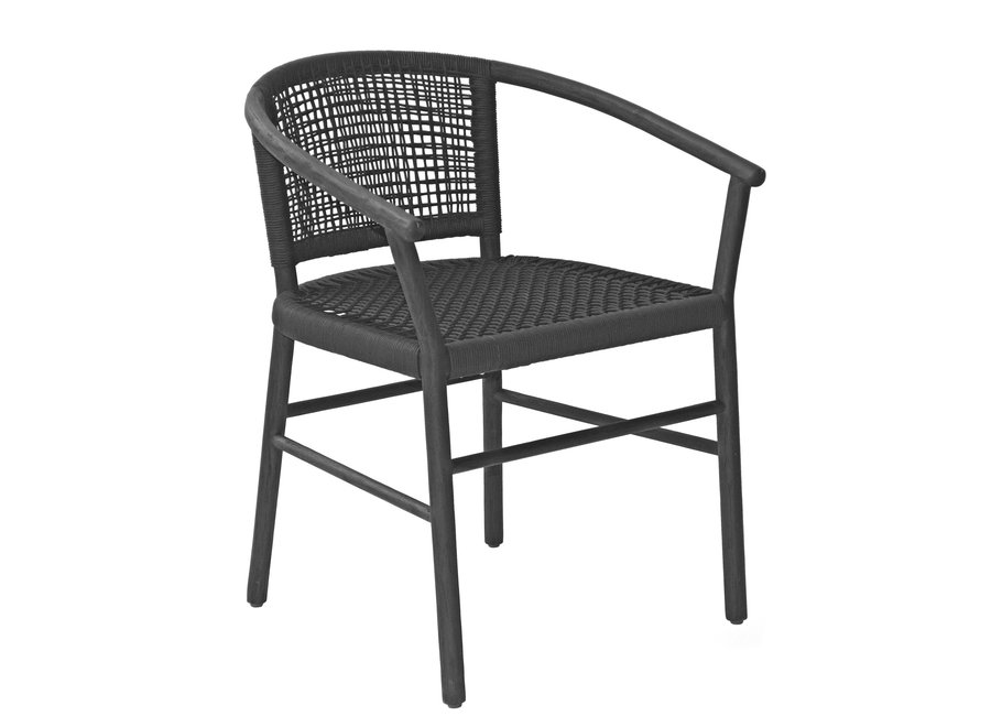 Garden chair 'Kevin' - Lava