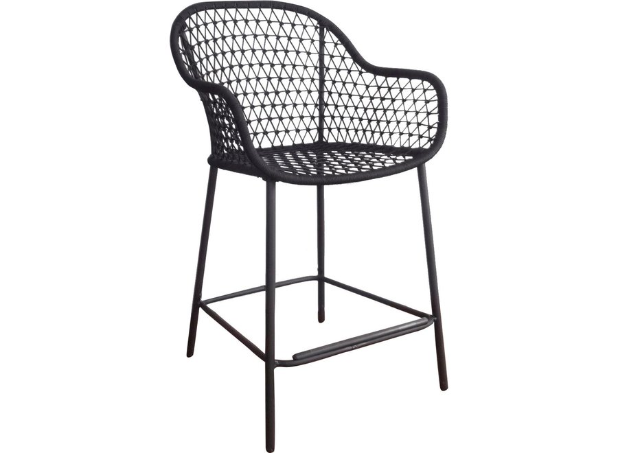 High dining chair 'Anna' - Lava