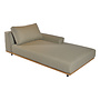 Chaise longue 'Luke' left - Sabia