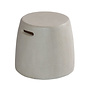 Side table/stool 'Nick' - Cemento White