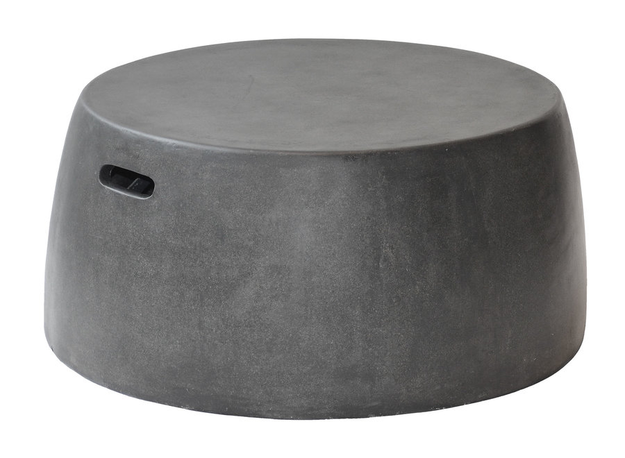 Lounge table/stool 'Nick' XL - Graphite