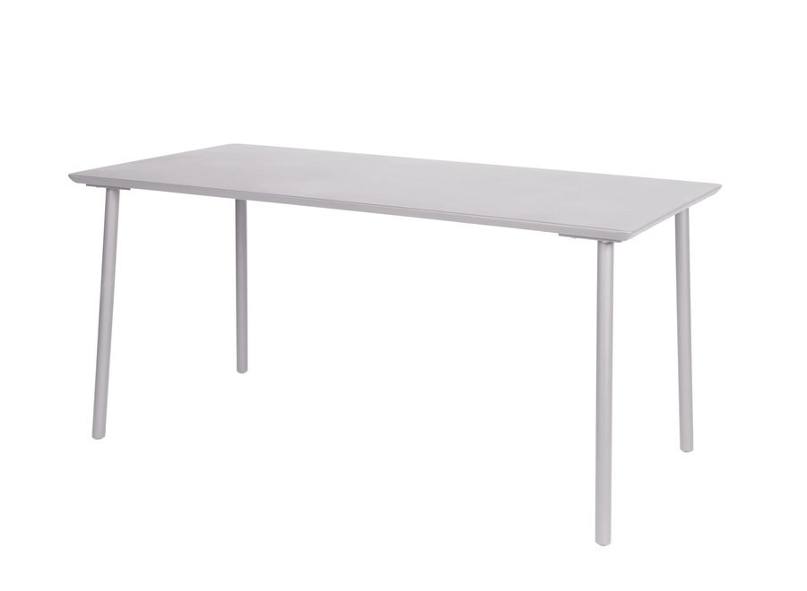 Garden table 'George' 160x80x75cm - Pearl Grey