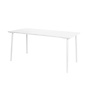 Table de jardin 'George' 160x80x75cm - White
