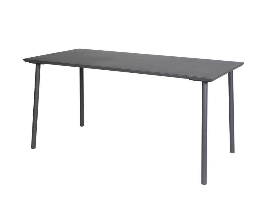 Garden table 'George' 160x80x75cm - Anthracite