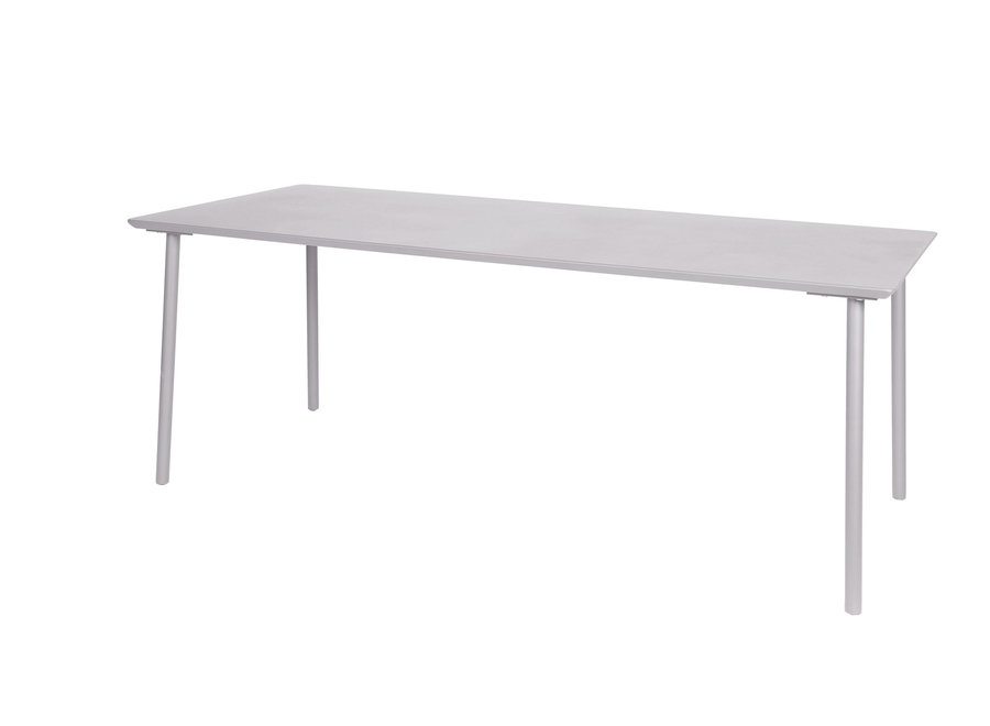 Garden table 'George' 200x90x75cm - Pearl Grey