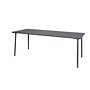 Table de jardin 'George' 200x90x75cm - Anthracite