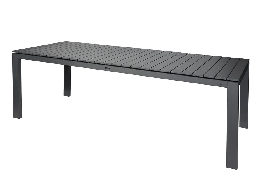 Gartentisch 'Morris' 220x90x75cm - Anthracite