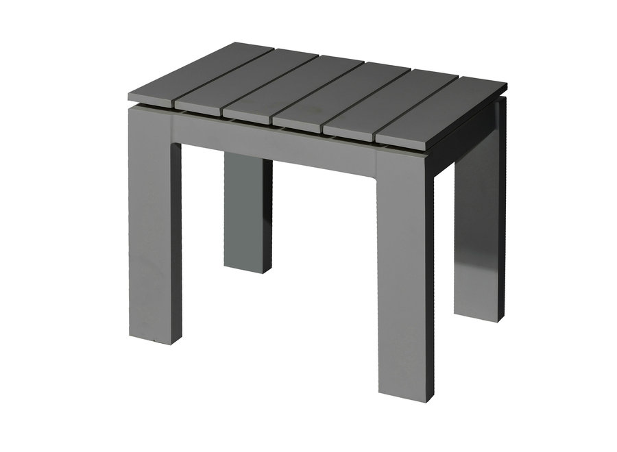 Side table 'Morris' 50x40cm - Anthracite
