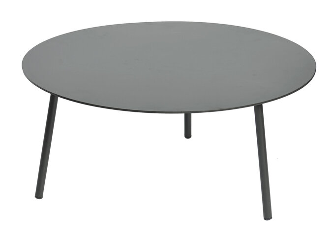Lounge table 'Kick' Ø80x36cm - Black