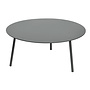 Loungetafel 'Kick' Ø80x36cm - Black