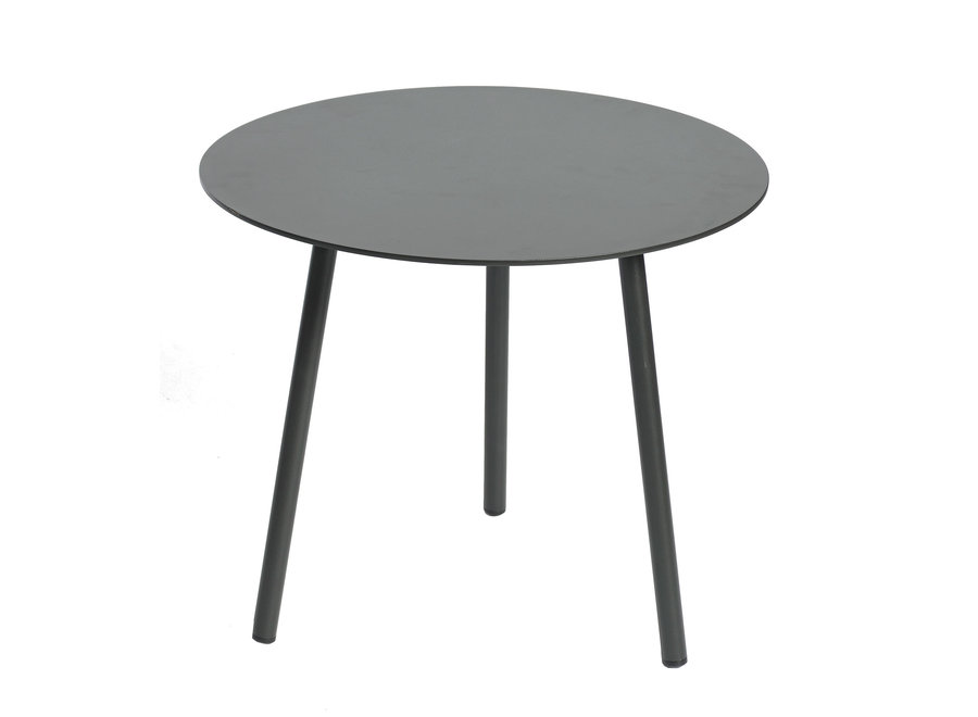 Side table 'Kick' Ø50x42cm - Black