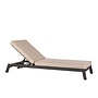 Chaise longue 'Glenn' - Anthracite