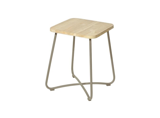 Table d'appoint 'Liz' 40x40x50cm - Taupe