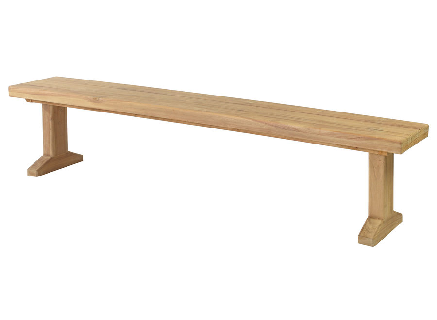 Banc 'Bruce' 230x35x47cm - Teak