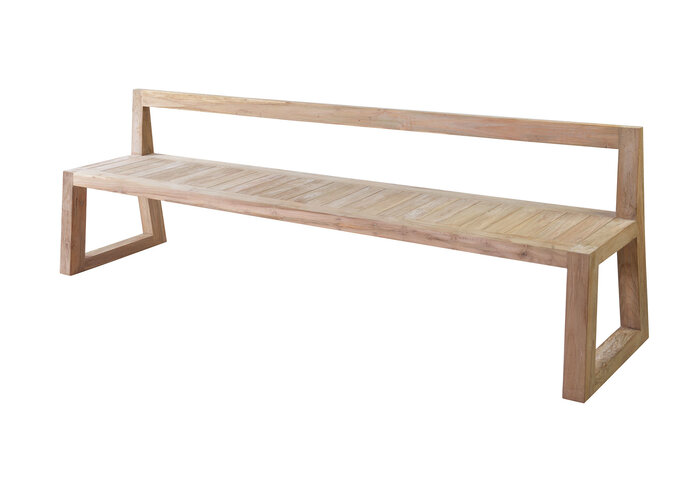 Bench 'Mason' 274x58x48cm - Teak