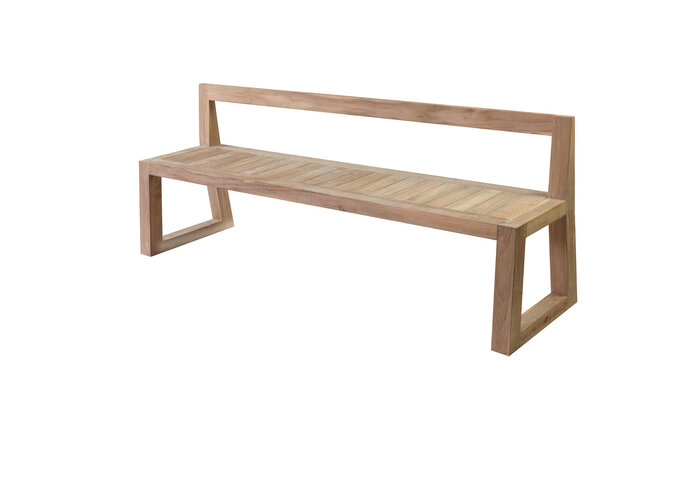 Banc 'Mason' 214x58x48cm - Teak