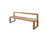 Bench 'Mason' 214x58x48cm - Teak