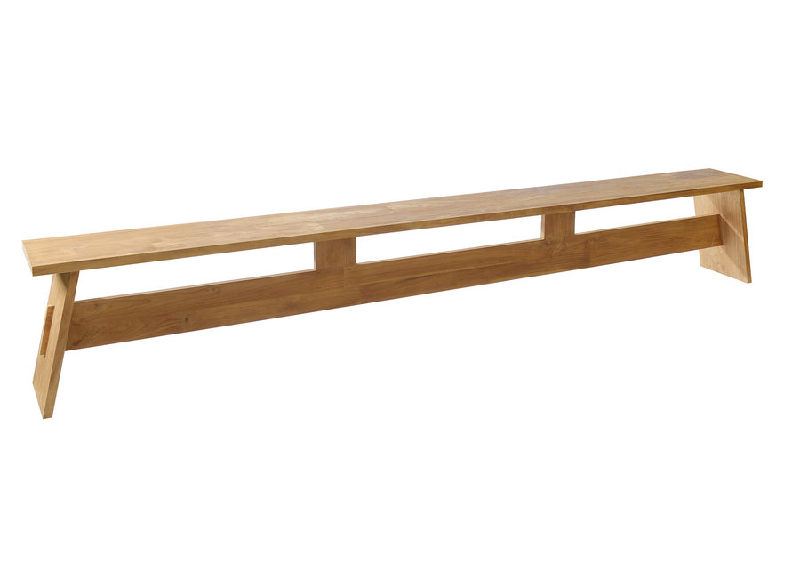 Banc 'Finn' 290x32.5x47.5cm - Teak