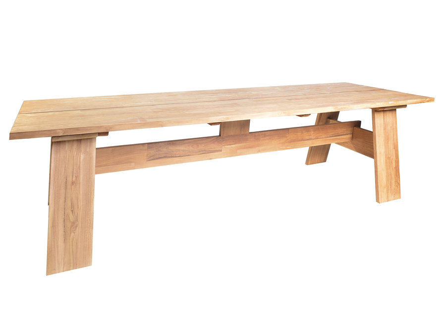 Gartentisch 'Finn' 300x109,5x76cm - Teak