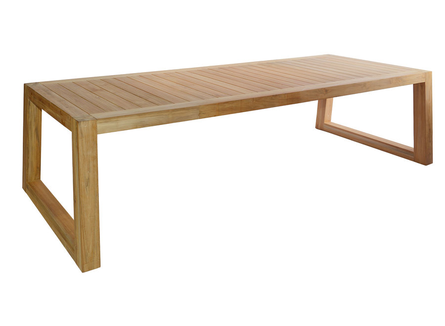 Garden table 'Alec' 300x100x76cm - Teak