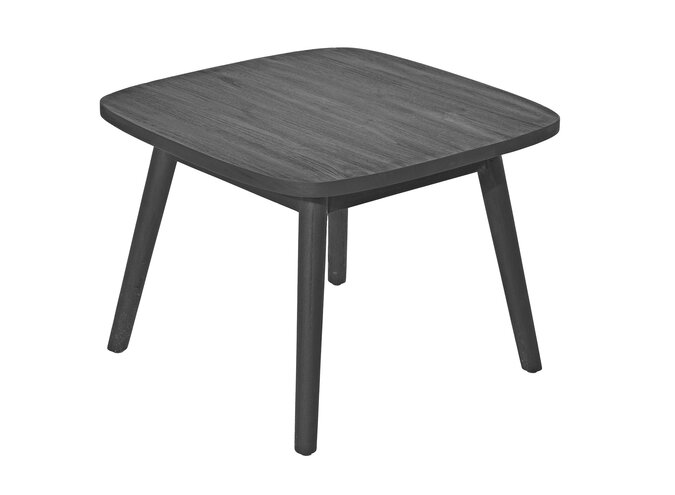 Table d'appoint 'Lennon' 60x60x45cm - Teak Charcoal Finish