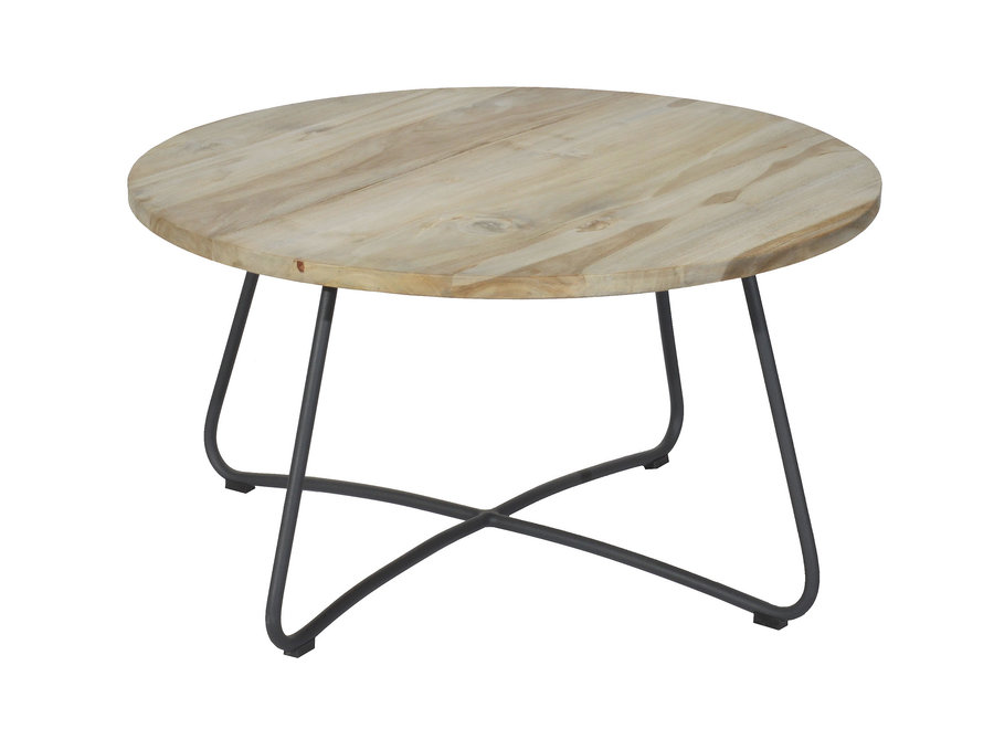 Lounge table 'Lily' Ø80.5x43cm - Anthracite