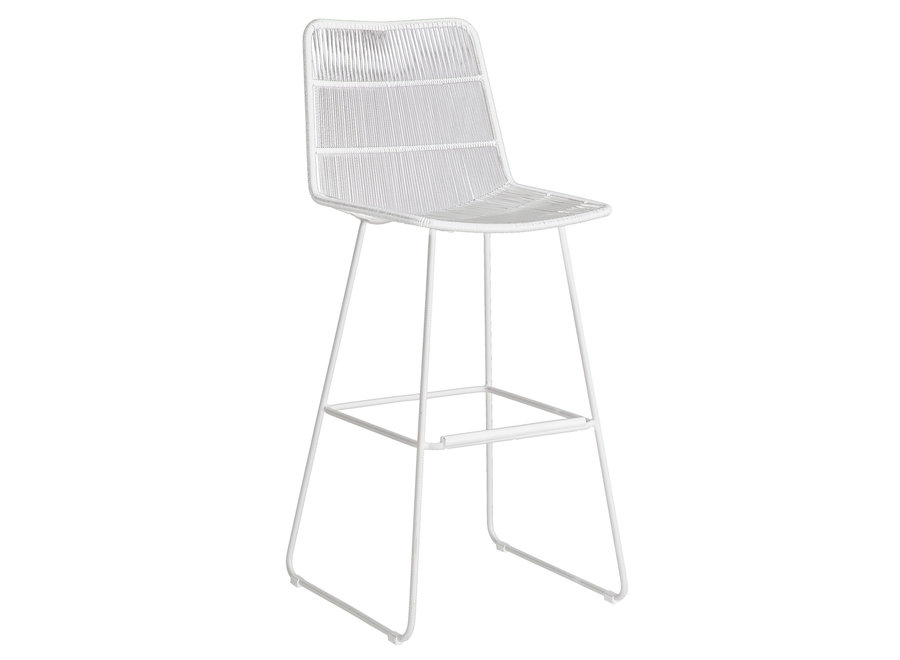 Bar chair 'Faye' - White