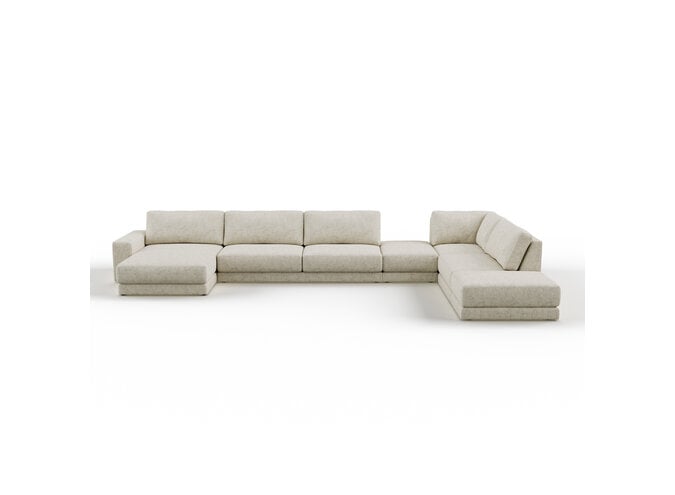 Modulaire sofa 'Monza' - Zena Cream