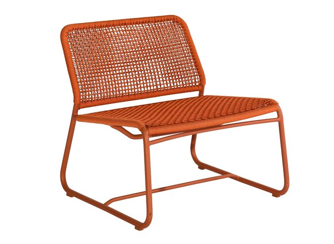 Florence lage fauteuil zonder armleuning - Coral