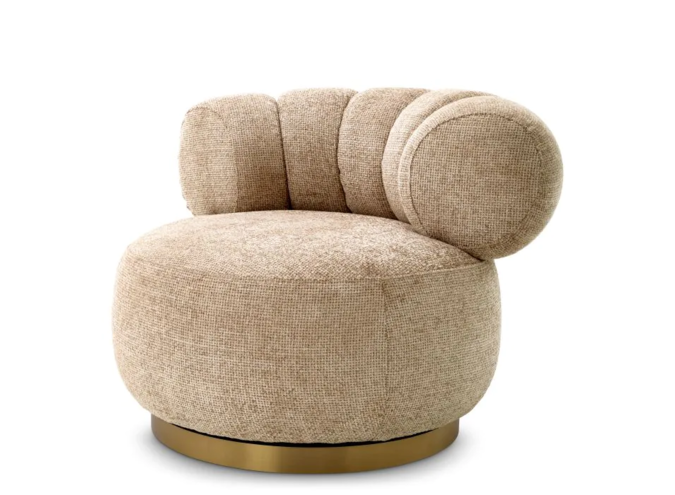 Swivel chair Phedra - Sand