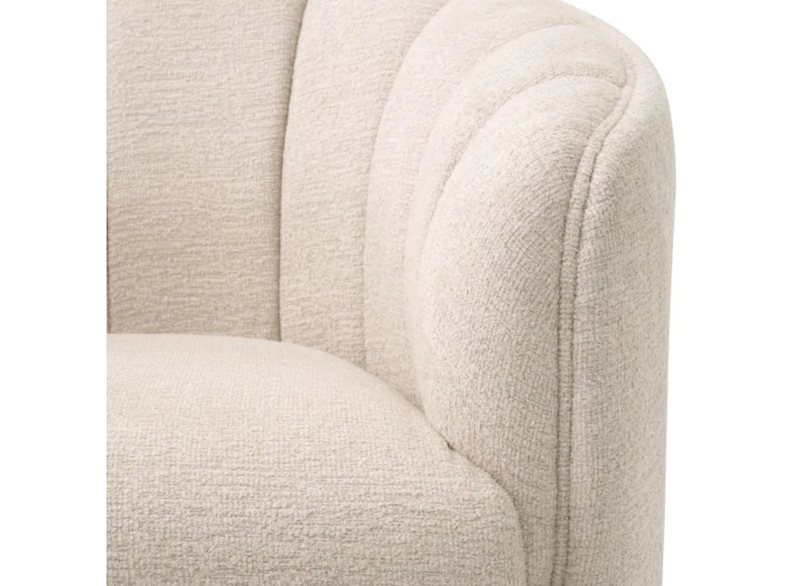 Armchair 'Agostino' - Nuoro beige