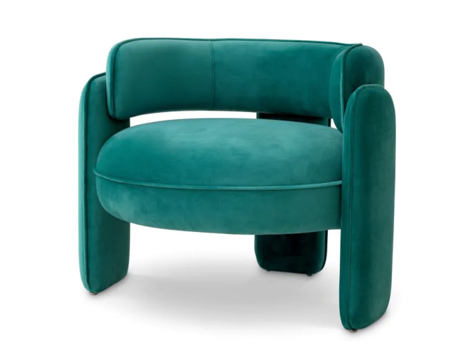 Fauteuil Chaplin - Turquoise