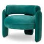 Fauteuil 'Chaplin' - Turquoise