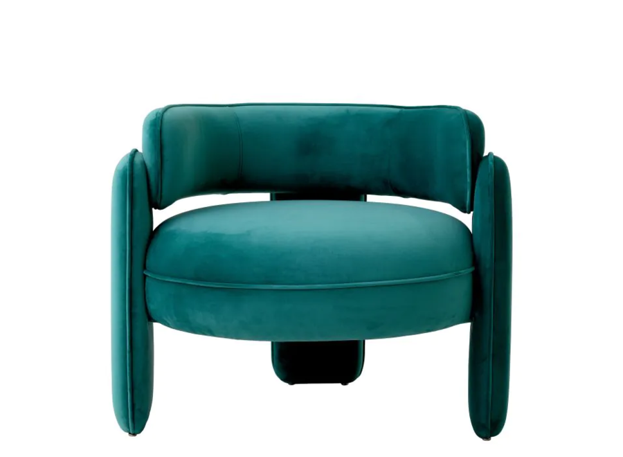 Chair 'Chaplin' - Turquoise