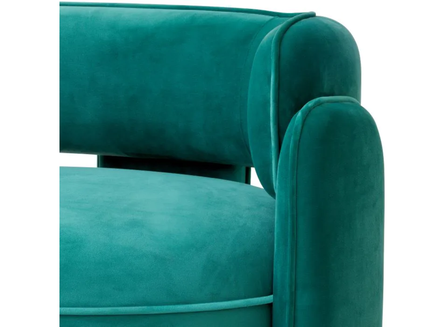 Chair 'Chaplin' - Turquoise