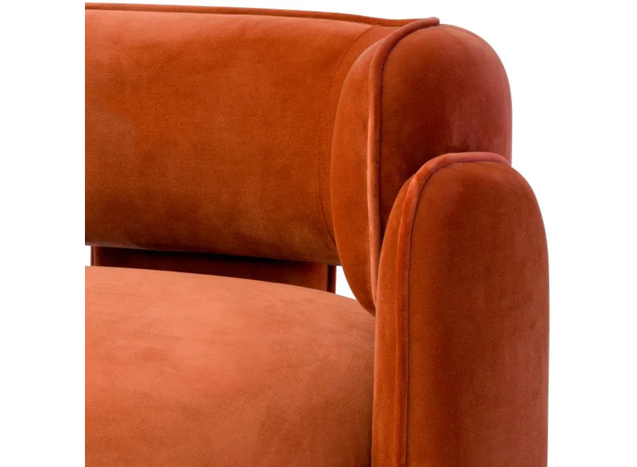 Fauteuil 'Chaplin' - Orange