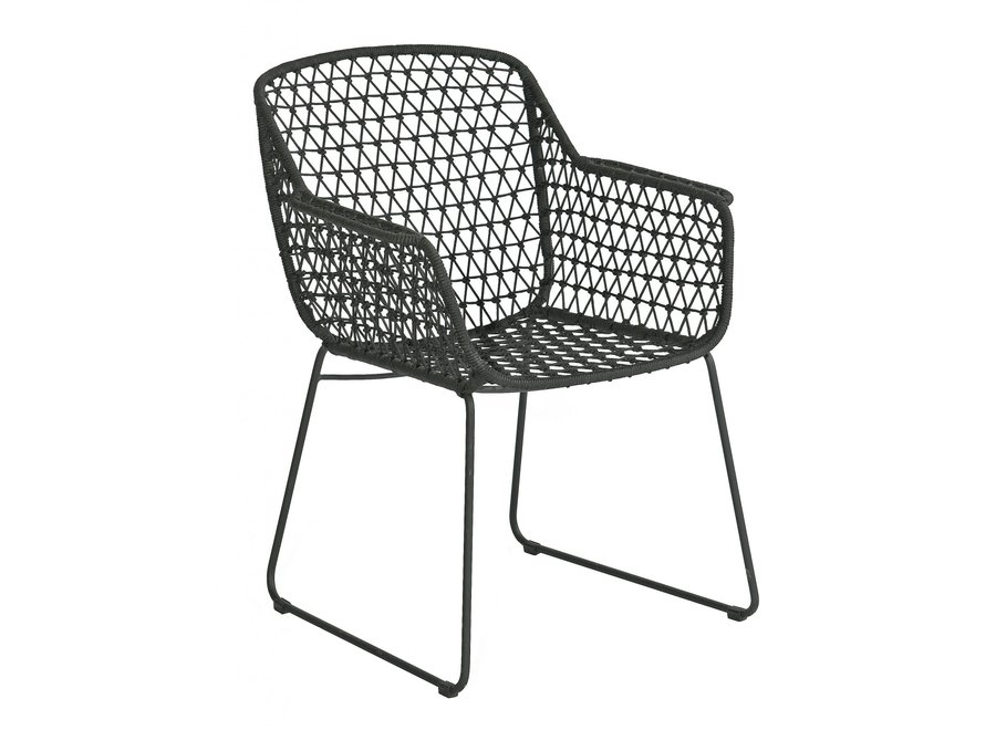 Garden chair 'Austin' - Lava
