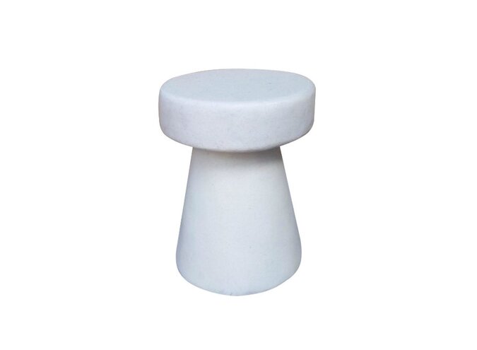 Side table 'Brad' -Cemento White