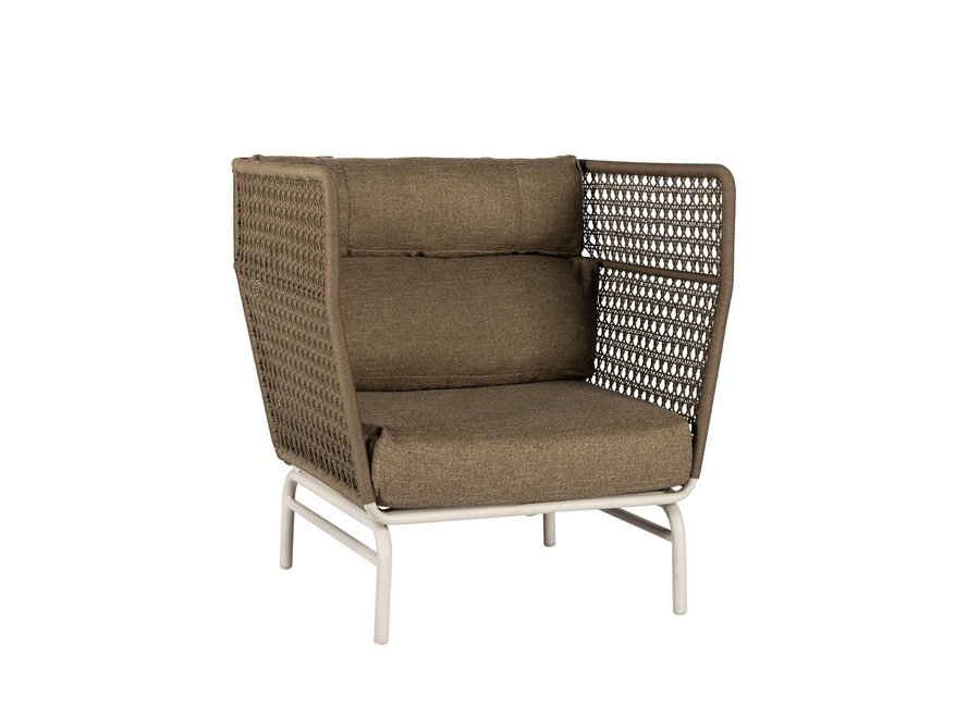 Lounge chair 'Jane' - Camel