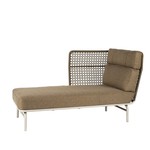 chaise longue right camel