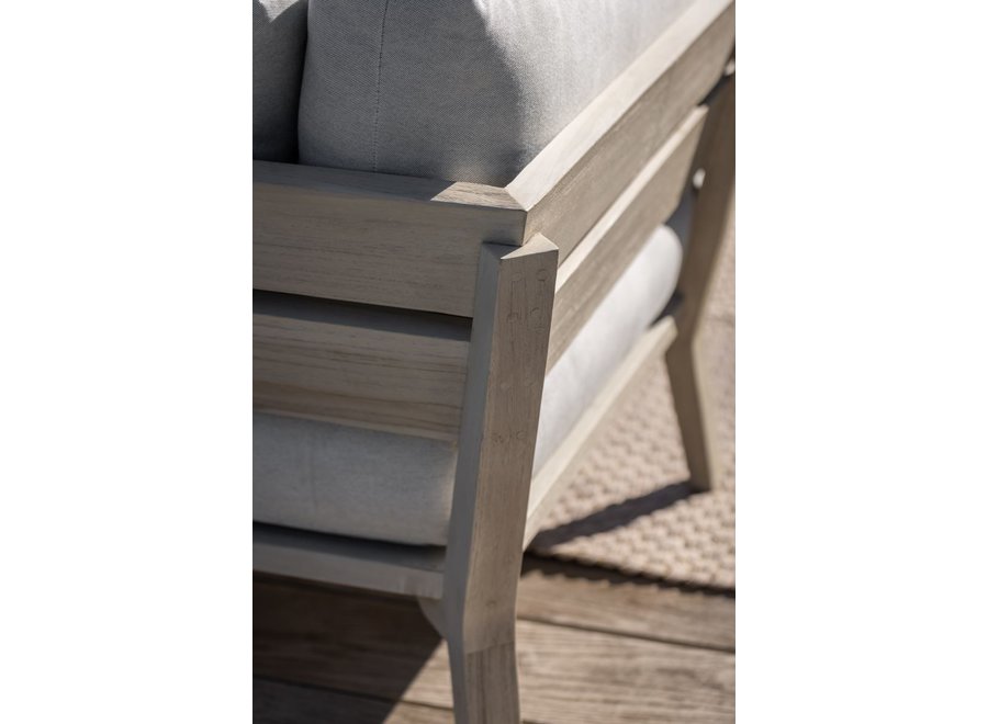 Lounge set 'Rider' middle module - Aged Teak Finish