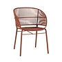 Garden chair 'Kane' - Coral