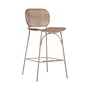 High dining chair "Ferron" without armrests - Linen