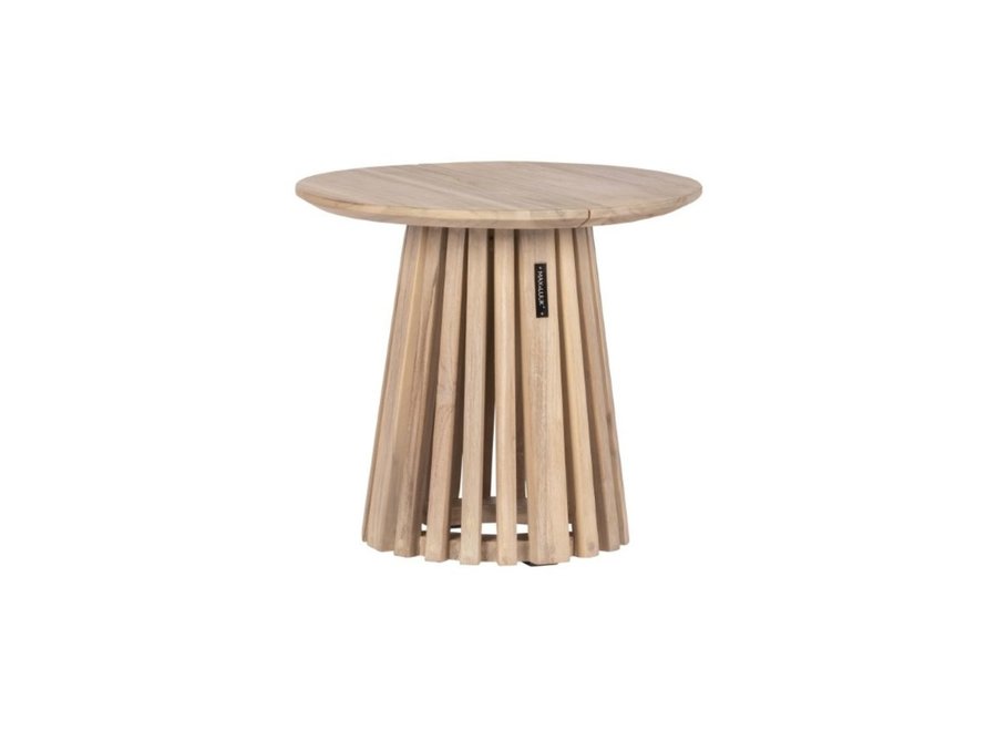 Beistelltisch 'Lasse' 45x40cm - Aged Teak Finish