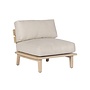 Lounge set 'Rider' middle module - Aged Teak Finish
