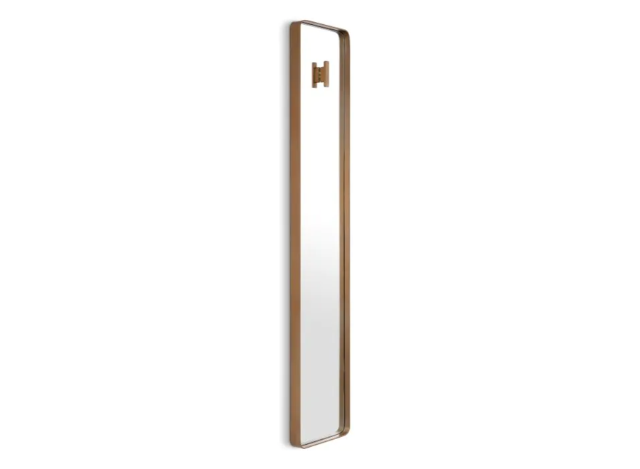 Miroir Megaro - Brass
