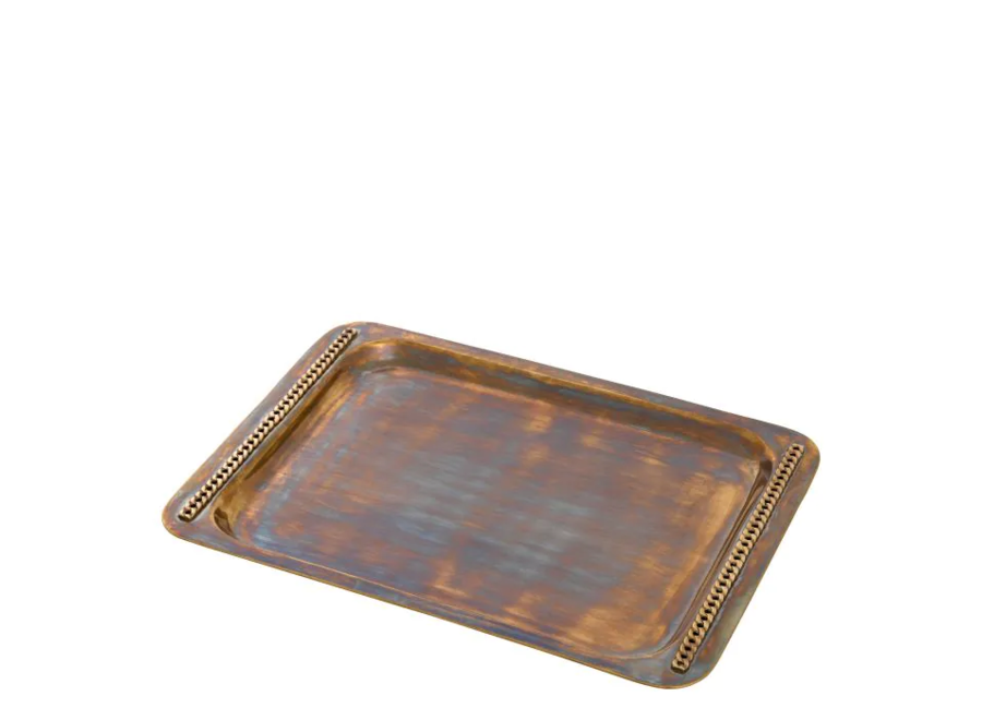 Tray 'Tamar' - L - Brass