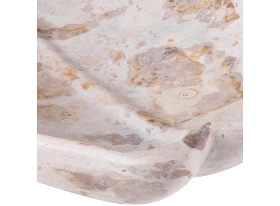 Dienblad 'LouLou' - Brown Marble